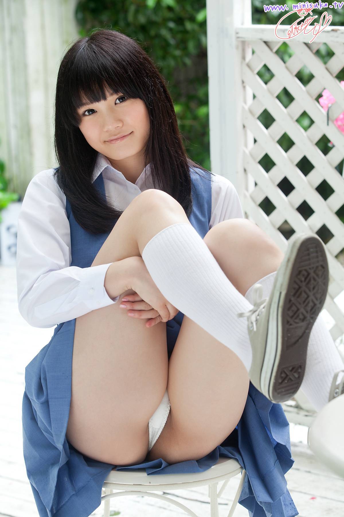 AI Eikura Sakura AI Minisuka. TV Women's high school girl